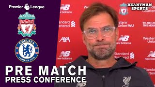 Liverpool v Chelsea - Jurgen Klopp - Pre-Match Press Conference