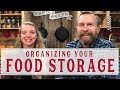 HOW TO ORGANIZE YOUR PANTRY & FOOD STORAGE (INCLUDING SMALL SPACES)