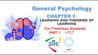 LEARNING AND THEORIES OF LEARNING|| Psychology || CHAPTER 3 PART 1 for freshman students #freshman