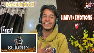 SUKOON (official audio) | Harvi | Reaction by Navneet Bawa ❤️‍🔥