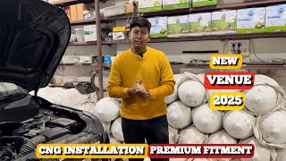 New 2025 Venue CNG Installation | Premium fitment with CNG back filling Nozzle