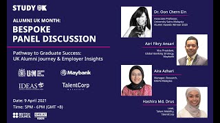 Alumni UK Month: Panel Session Webinar about UK Alumni Journey and Employer Insights