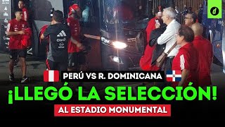 PERÚ vs REPÚBLICA DOMINICANA: Así fue la llegada de la SELECCIÓN PERUANA al MONUMENTAL| Depor