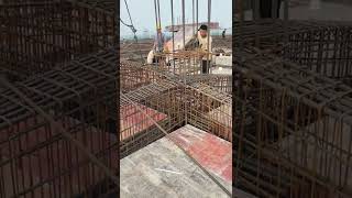 Falling beams | Beams rebar | Beams reinforcement#shorts