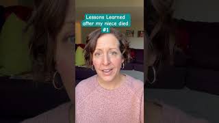 We learned seven major lessons after the death of my niece. This is lesson number one #death #murder