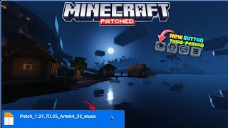 Patch 1.21.70.25 Minecraft 👀 | New F5 Button Added 🤯🔥