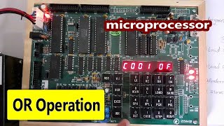 Microprocessor 2 | OR operation | Practical | Experiment 2 | programming | inside education