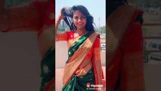Nisha guragain new video in saree