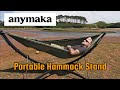 Anymaka Portable Hammock Stand #hammock #hammockcamping #beach