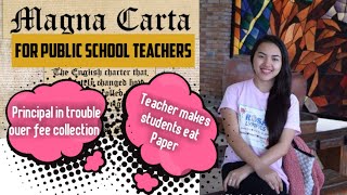 Magna Carta for Public School Teachers in the Philippines RA No. 4670 (Teaching Profession)