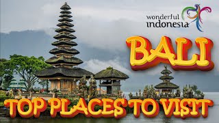 BALI TOP PLACES TO VISIT ❗️ WONDERFUL INDONESIA