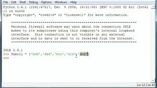 Python Programming Tutorial 9 Sequences and Lists