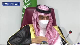 VIDEO | President Buhari meets Foreign Minister of Saudi Arabia
