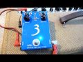 True Bypass Optical Tremolo w/Tap Tempo and multi wave form TRES Dedalo Handmade Effects