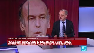 Former President Valéry Giscard d'Estaing ‘was the incarnation’ of a forward-moving France