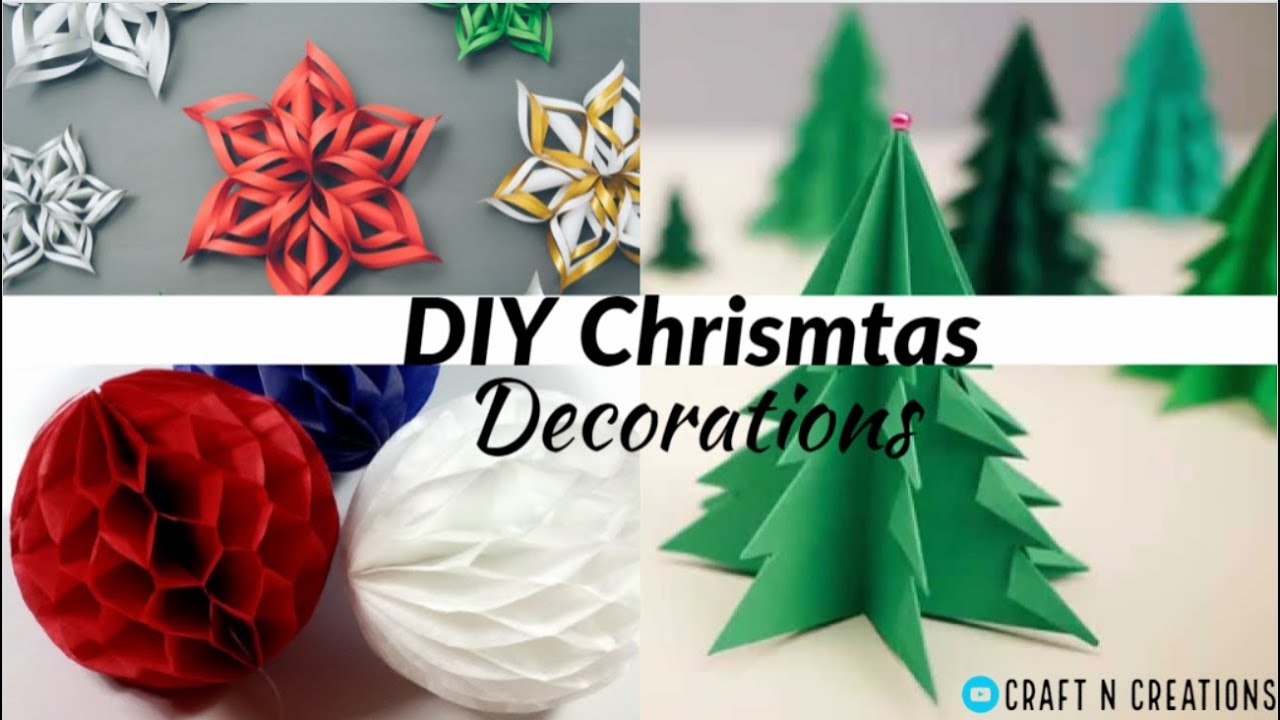 Christmas Diy Decorations Youtube