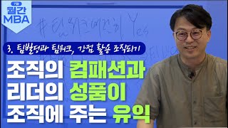 컴패션 경영과 리더의 성품 [조직 스트레스와 번아웃 예방하기] 3강 팀빌딩과 팀워크, 강점 활용 조직되기