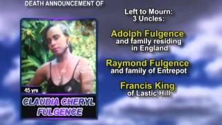 Claudia Cheryl Fulgence Long