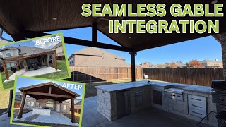 SEAMLESSLY INTEGRATED GABLE!