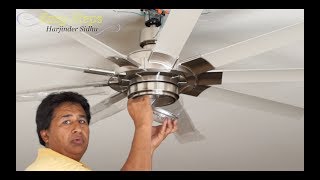 DIY: Easy 72-Inch Ceiling Fan Installation | Learn How To Install Fanimation Slinger v2