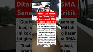 Viral | Reaksi Gus Miftah ditanya anak SMA #shorts #viralshorts #trending #gusmiftah #news