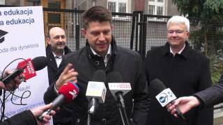 Ryszard Petru i Jacek Iwancz - Nowoczesna edukacja - Warszawa, 14.10.2015