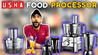 The Best Food Processor For INDIAN COOKING | Usha FP 3811 Food Processor Review | Best Mixer Grinder