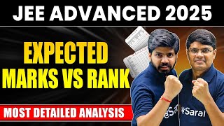 Jee Advanced 2025 Expected Marks Vs Rank Vs Best College Ai Series