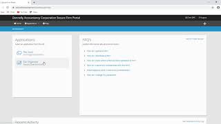 Quick Overview of How To Use Secure Firm Portal