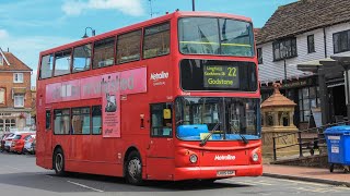 Kickdowns + Thrash | Low-ish Floor Running Day Route 22 | Metroline ALX400 TA648