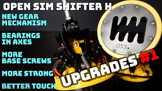 Open Sim Shifter H - Upgrades #1 - DIY 3D Print - Sim Racing