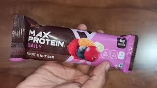 RiteBite Max Protein Fruit \u0026 Nut Bar | Protein Bar