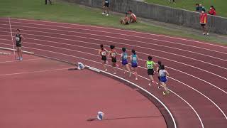 2022 沖縄陸上競技選手権  少年B女子1500ｍ  決勝