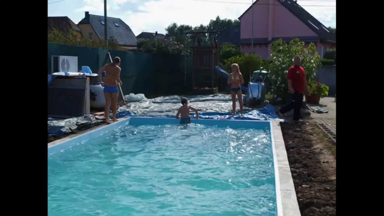 Construire Une Piscine Soi Meme / Pool Selber Bauen / How To Build A ...