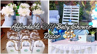 Easy and Affordable Baby Shower DIY Decorations