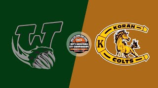 Saultsports TV Sr High School Basketball: White Pines Wolverines vs Korah Colts