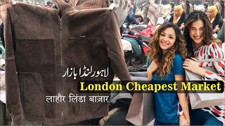 London Cheapest Market - Landa Bazar Lahore Imported Jackets , Garments, Shoes, Bags