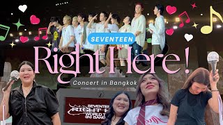 VLOG \u0026 RECAP - SVT RIGHT HERE IN BKK 2025 รักนะจุ๊บๆ | CARROT SNAP