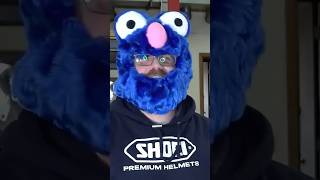 Kask motocyklowy Cookie Monster?!