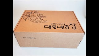 샤인머스켓포도2Kg  포도박스2Kg 택배박스 박스제작