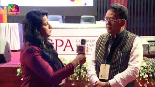 Speaker of Mizoram Legislative Assembly Lalrinliana Sailo speaks to Sansad TV