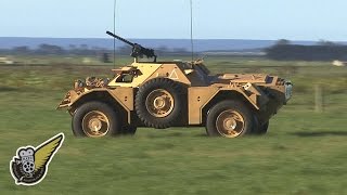 Ride In A 1950s British Army Scout Car