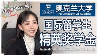 新西兰奖学金 | 奥克兰大学国际留学生精英奖学金 | 黑米发福利了 | 如何光明正大的挣学校的钱