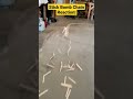 Amazing Popsicle Stick Bomb Chain Reaction! 🤯 #shorts