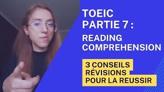 Comment réussir la partie 7 du TOEIC ?