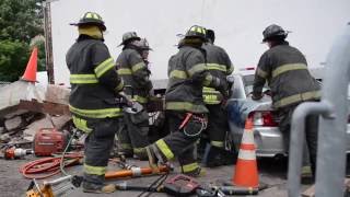 Mock terrorist attack training
