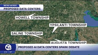 Proposed AI data centers in Southeast Michigan spark debate across communities