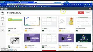 PearDeck start Vocabulary Flashcard Factory