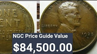 Penny 1925d $84,500