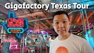 FULL TOUR of Gigafactory Texas! (Tesla Cybertruck Inside)